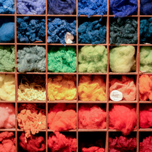 laine multicolores