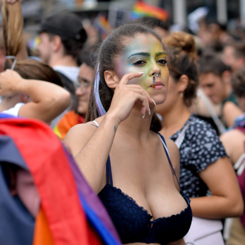 Pride LGBT Paris, femme