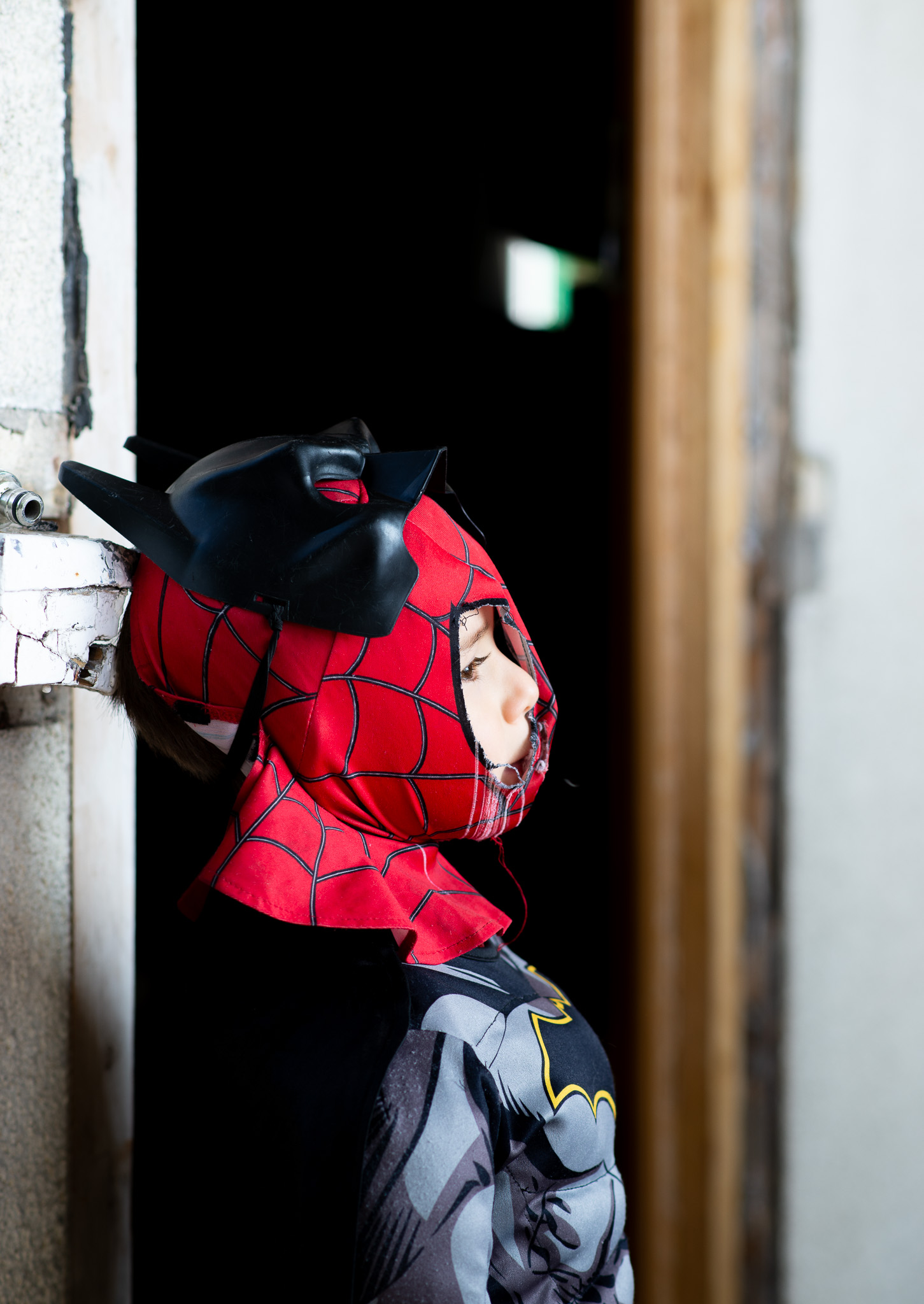 Photo portrait enfant en extérieur à Toulouse